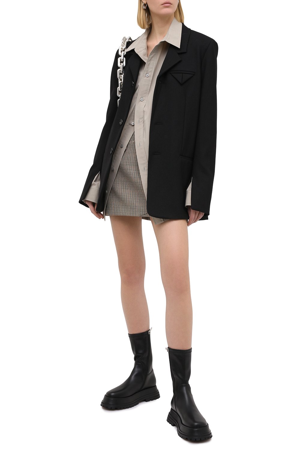 Хлопковая рубашка BALENCIAGA, арт. 583895/TJM08, фото 2