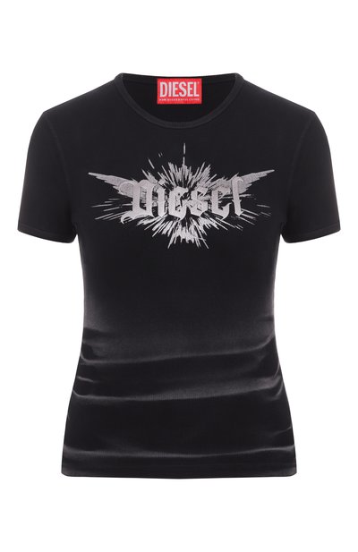 Женская хлопковая футболка DIESEL, арт. A14231/0WFBM