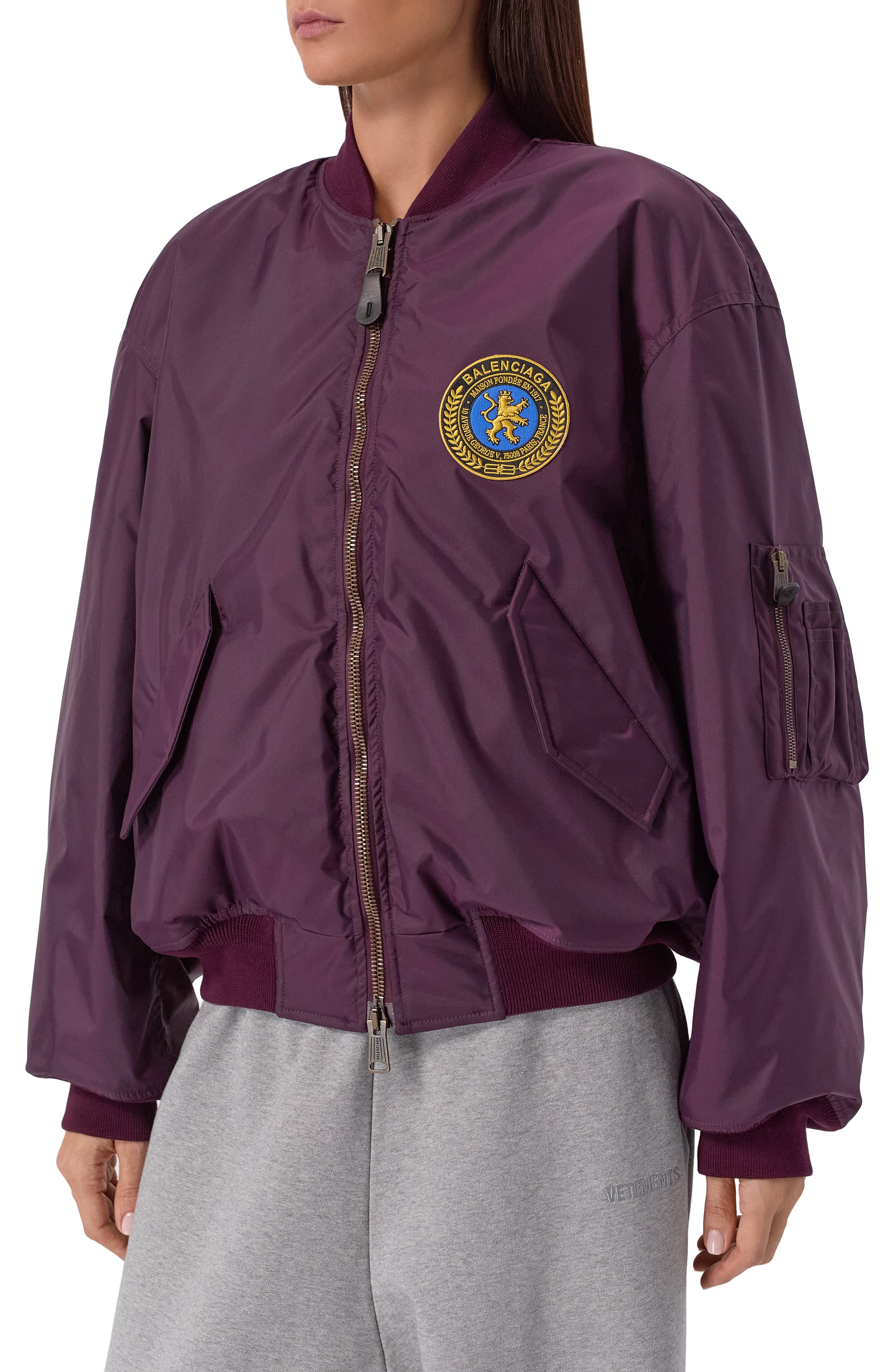 Бомбер BALENCIAGA, арт. 839122/T0004, фото 3