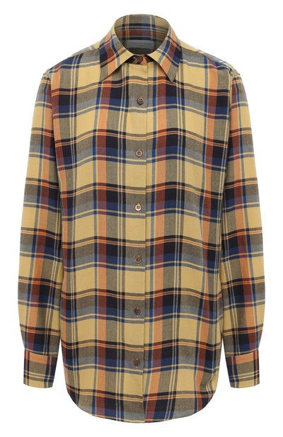 Женская хлопковая рубашка DRIES VAN NOTEN, арт. 202-10772-1212