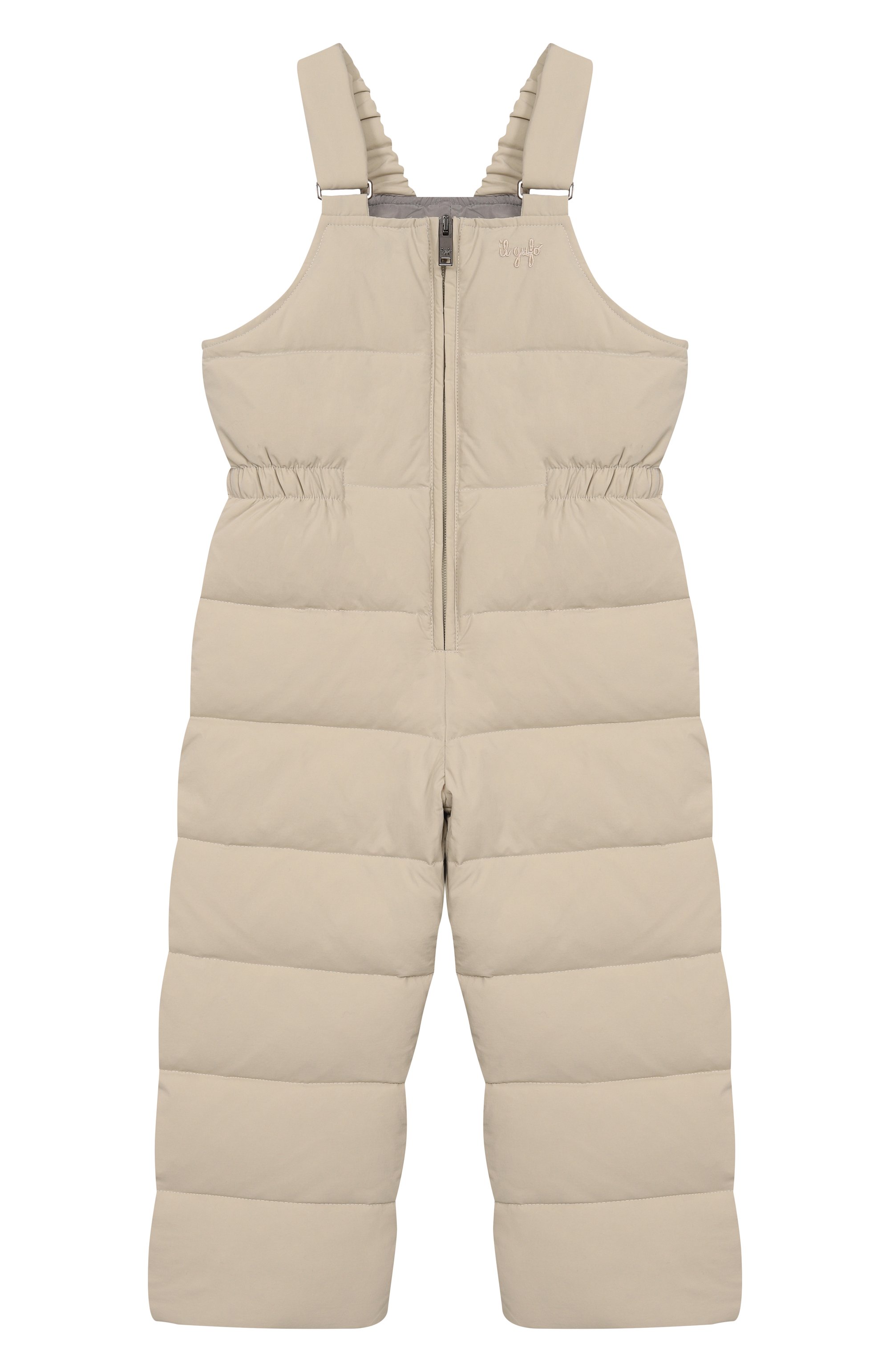 Пуховый комбинезон IL GUFO светло-бежевого цвета по цене 42450 руб., арт. A25GST0001N0108/2-4, фото 1 Пуховый комбинезон IL GUFO, арт. A25GST0001N0108/2-4, фото 1