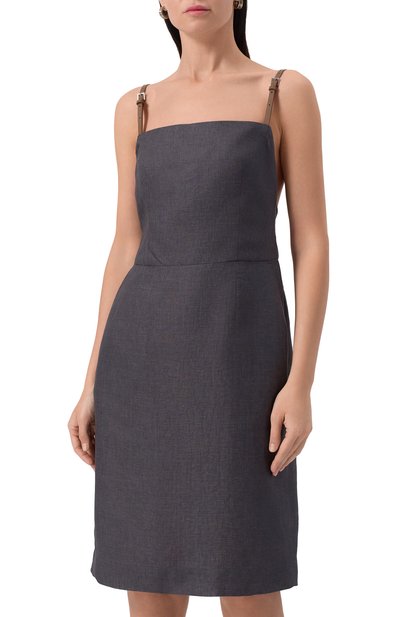 Льняное платье 12 STOREEZ, арт. 132821, фото 3