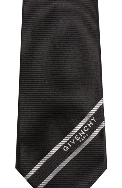 Шелковый галстук GIVENCHY черно-белого цвета по цене 18150 руб., арт. GV65LS/J2136, фото 3 Шелковый галстук GIVENCHY, арт. GV65LS/J2136, фото 3