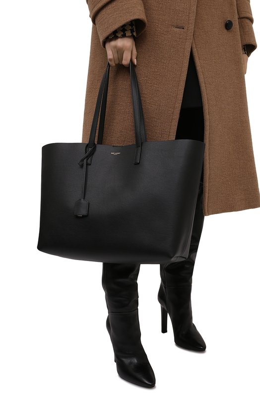 Сумка-тоут Shopping large Saint Laurent 600281/CSV0J Чёрный  600281/CSV0J Фото 2