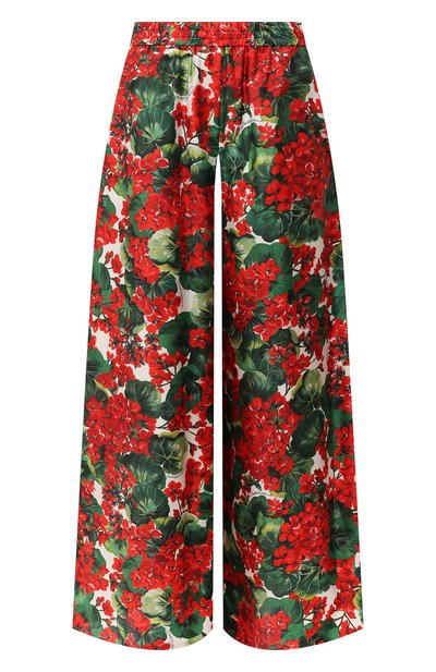 Женские шелковые брюки DOLCE & GABBANA, арт. FTBBFT/HS1ZW