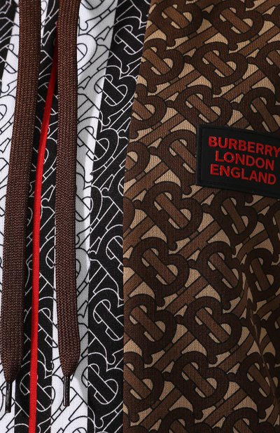 Хлопковое худи BURBERRY, арт. 8018458, фото 5