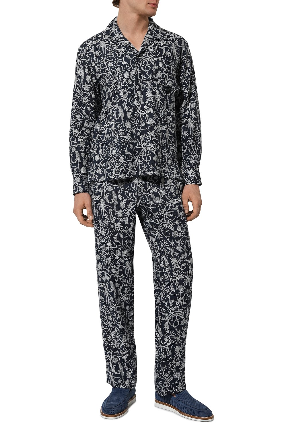 Льняная рубашка KITON, арт. UMC030H08902, фото 2