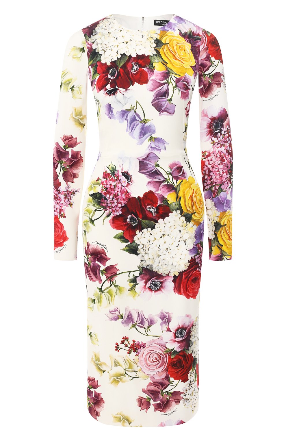 Шелковое платье DOLCE & GABBANA, арт. F66V7T/FSAX3, фото 1