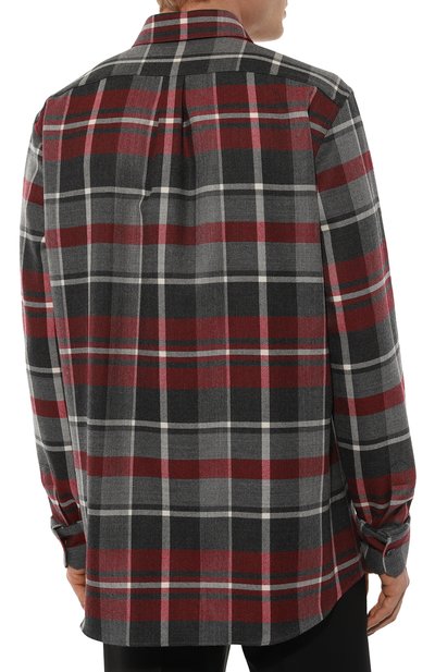 Шерстяная рубашка DOLCE & GABBANA, арт. G5JZ9T/FQ2G6, фото 4