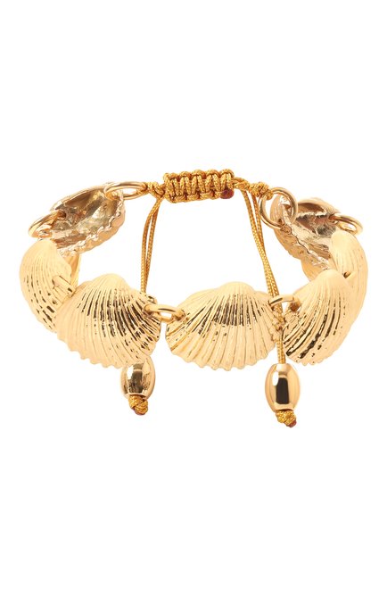 Женский браслет TOHUM золотого цвета, арт. THMSHL BRACELET BCH 01 | Фото 1 (Региональные ограничения белый список (Axapta Mercury): Не проставлено; Нос: Не проставлено)