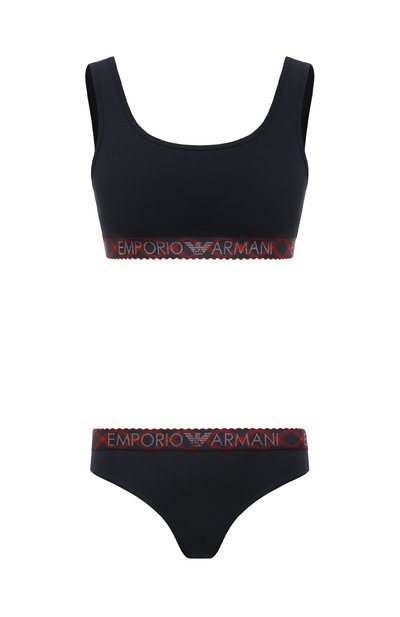 Женские комплект из бюстгальтера и трусов EMPORIO ARMANI, арт. 164758/3F225
