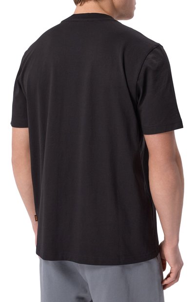 Хлопковая футболка BOSS ORANGE, арт. 50535079, фото 4