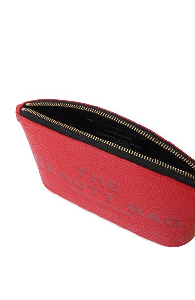 Кожаная косметичка MARC JACOBS (THE) красного цвета по цене 15750 руб., арт. 2R4SCP003S02, фото 3 Кожаная косметичка MARC JACOBS (THE), арт. 2R4SCP003S02, фото 3