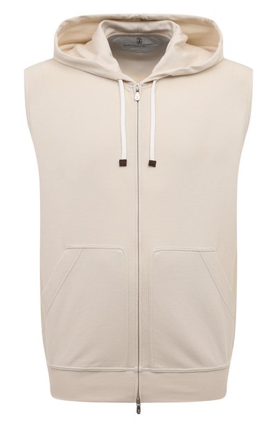 Мужской хлопковый жилет BRUNELLO CUCINELLI, арт. M0T35B2281