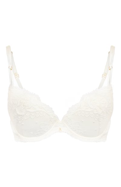 Бюстгальтер с треугольными чашками LISE CHARMEL молочного цвета по цене 28150 руб., арт. ACH8581, фото 1 Бюстгальтер с треугольными чашками LISE CHARMEL, арт. ACH8581, фото 1