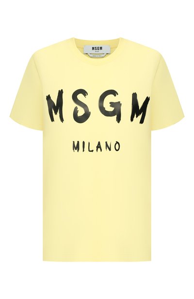 Женская хлопковая футболка MSGM, арт. 2842MDM160 207498