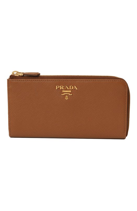 фото Кожаный кошелек prada