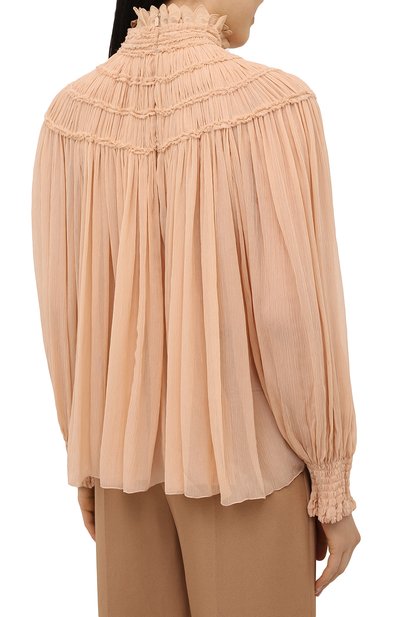 Шелковая блузка CHLOÉ, арт. CHC21SHT01006, фото 4