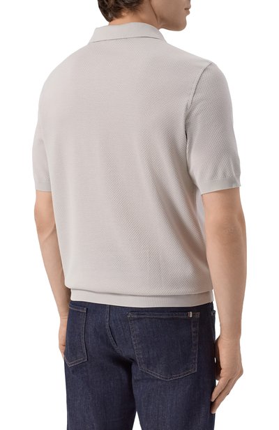 Хлопковое поло CORNELIANI, арт. 27G519/2725027, фото 4