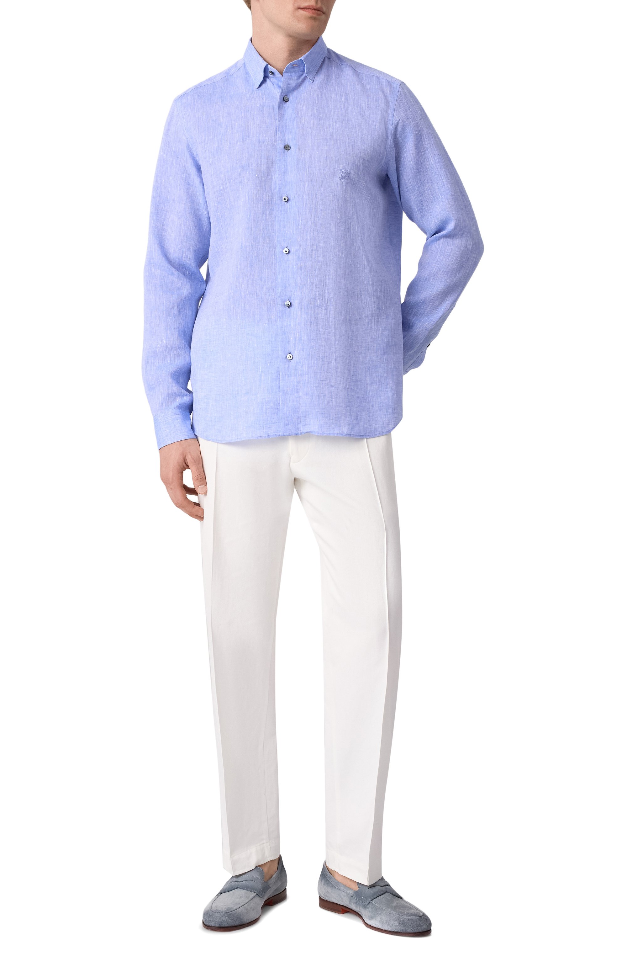 Льняная рубашка ZILLI, арт. LINAS1M080013123U, фото 2