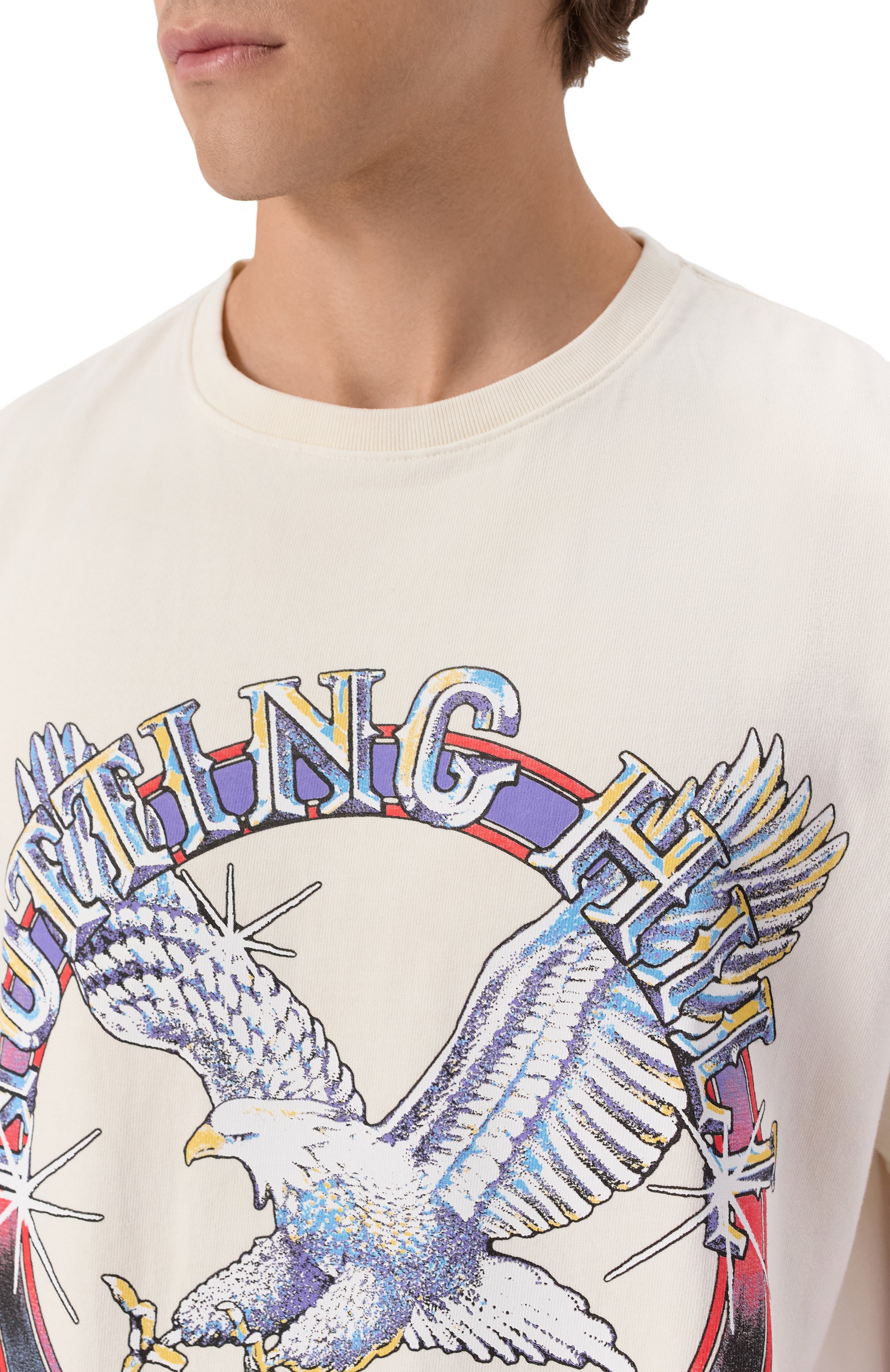 Хлопковая футболка RHUDE, арт. RHPF25TT13012, фото 5