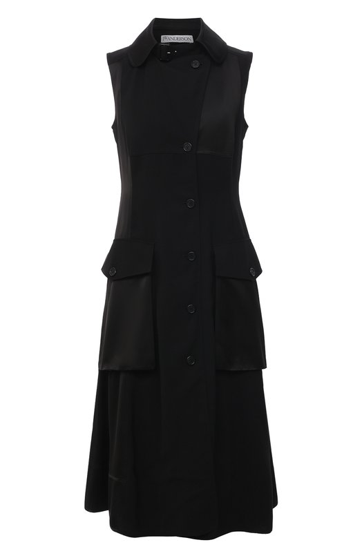 

Платье из вискозы JW Anderson, Чёрный