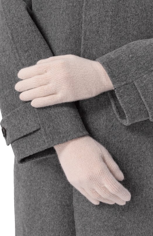 Перчатки Lukia из кашемира и шерсти Canoe 6401701 Кремовый  6401701 Фото 2