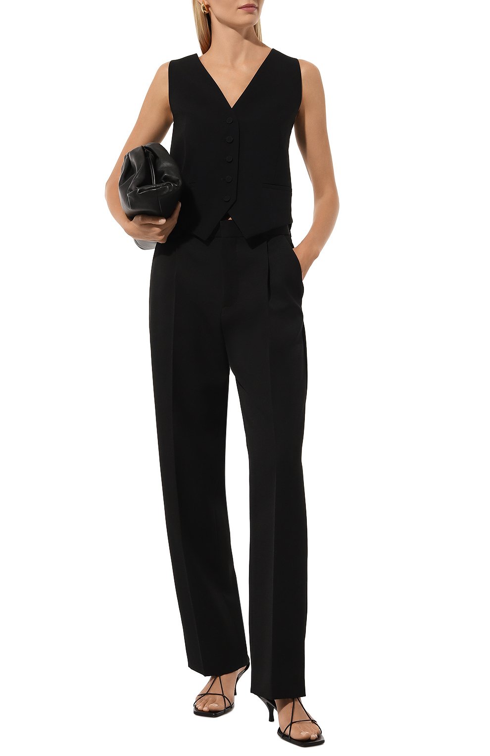 Кожаные босоножки TOTEME, арт. 242-WAS2057-LE0014, фото 2