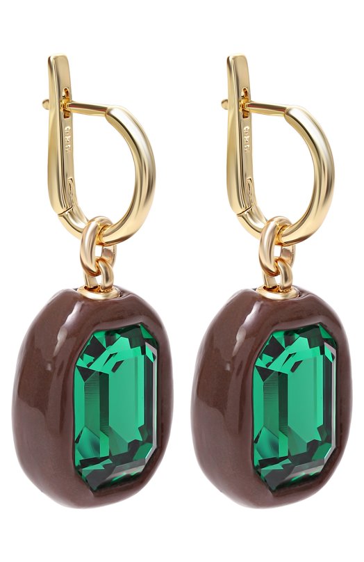 Серьги Lili Archive М.494 Коричневый  М.494 Фото 2