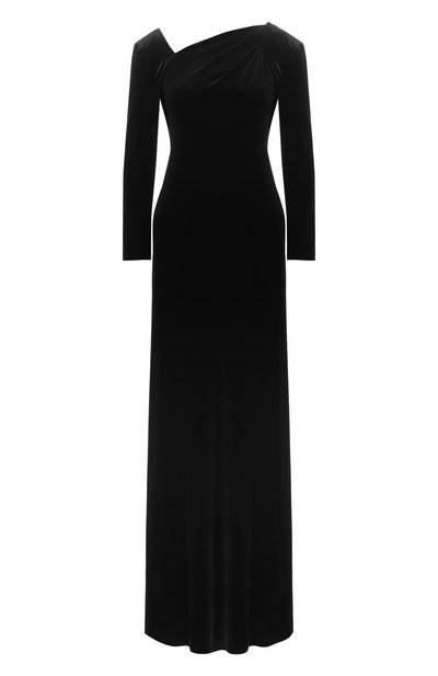 Женское бархатное платье-макси GIORGIO ARMANI, арт. 3GAA70/AJW4Z