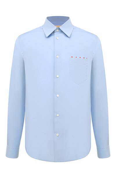 Мужская хлопковая рубашка MARNI, арт. CUMU0203P1/USCT88