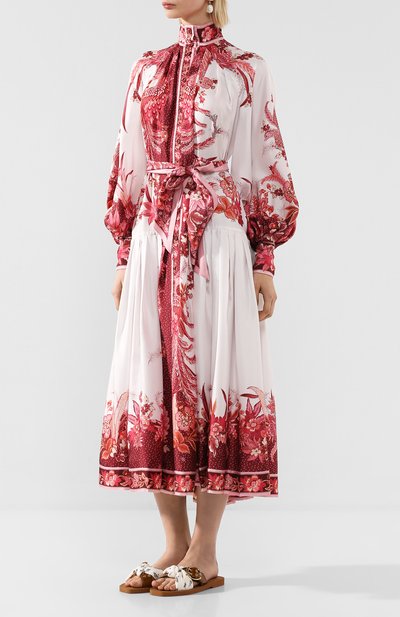 Шелковое платье ZIMMERMANN, арт. 8412DWAV, фото 3