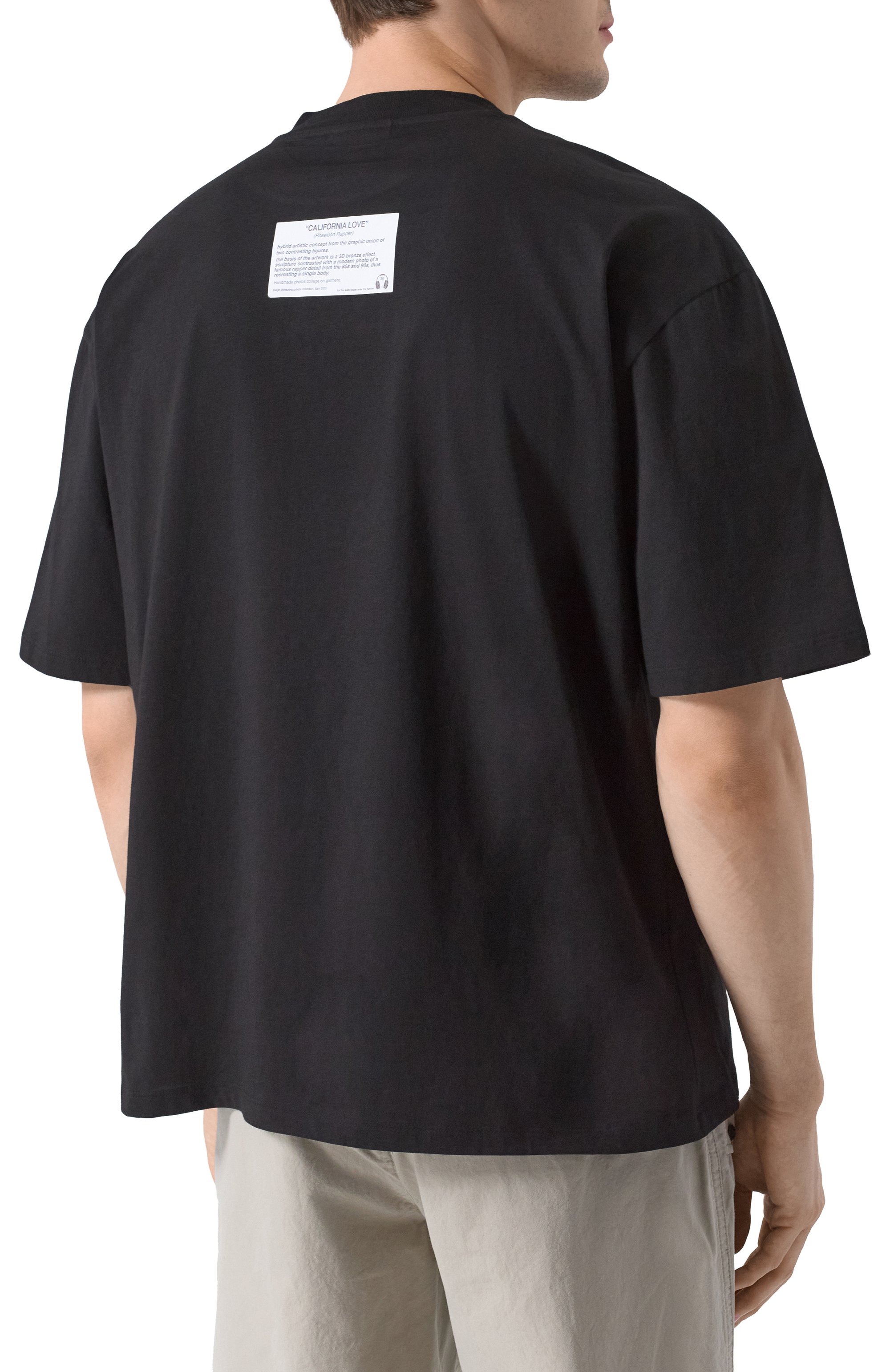 Хлопковая футболка DIEGO VENTURINO, арт. DVTS0PRCL, фото 4