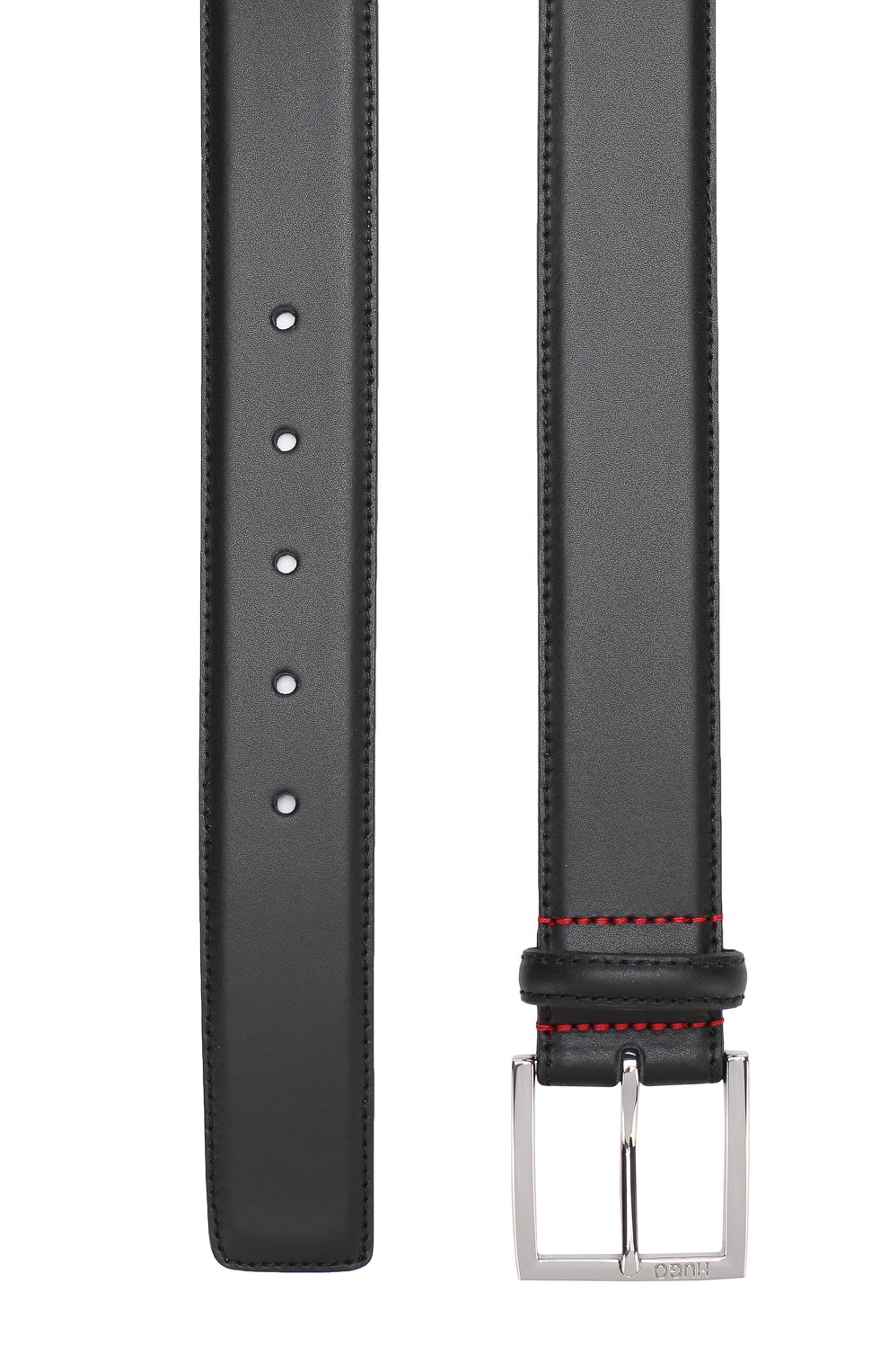 Кожаный ремень с металлической пряжкой HUGO, арт. 50385732, фото 2