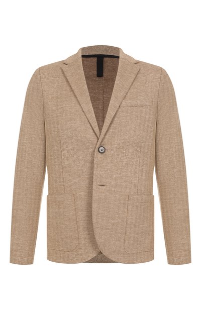 Мужской пиджак из шерсти и шелка HARRIS WHARF LONDON, арт. C8P22PPN