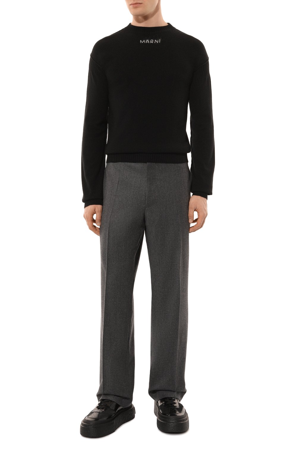 Джемпер из шерсти и кашемира MARNI, арт. GCMG0417A0/UFZ380, фото 2