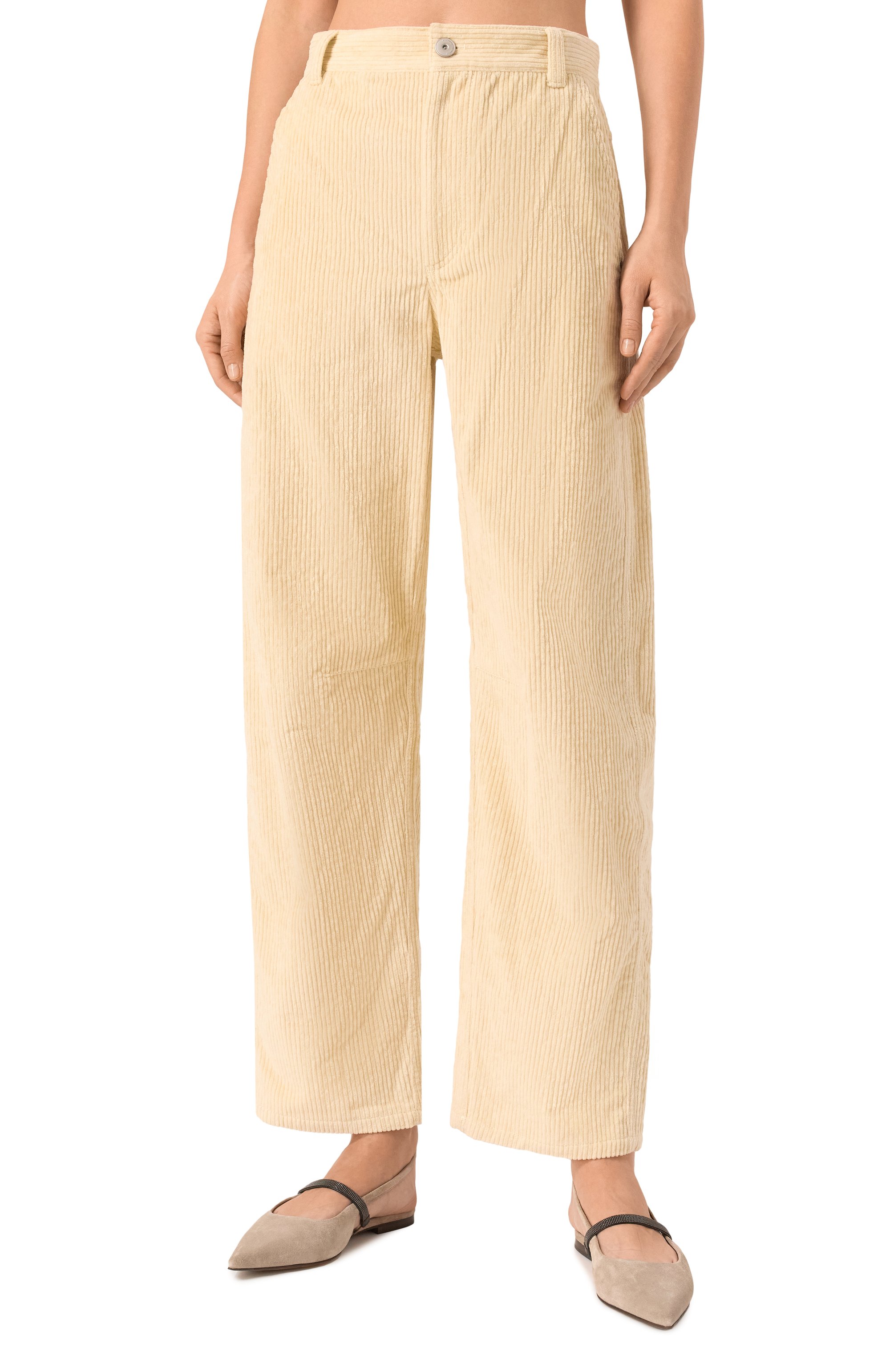 Вельветовые брюки BRUNELLO CUCINELLI, арт. MP574P8656, фото 3