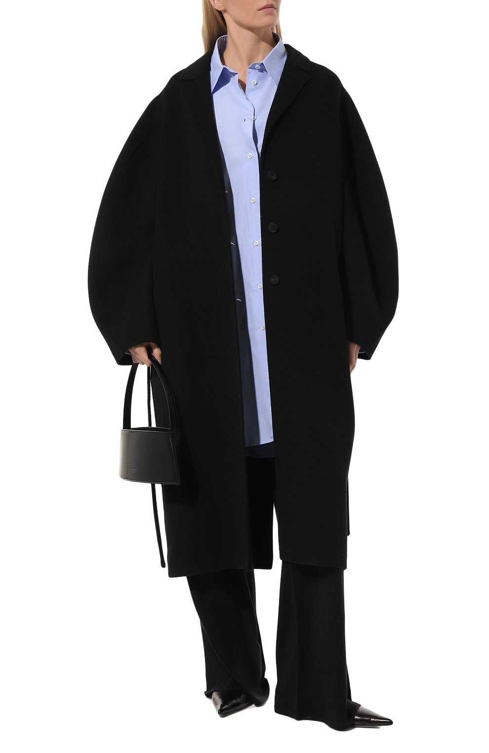 Хлопковое платье-рубашка MAISON MARGIELA, арт. SI0DL0002/S60306, фото 2