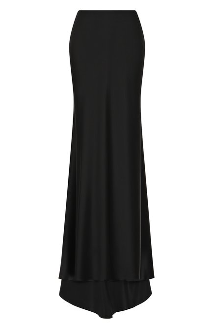 Женская атласная юбка KITON, арт. D54221K04S4607