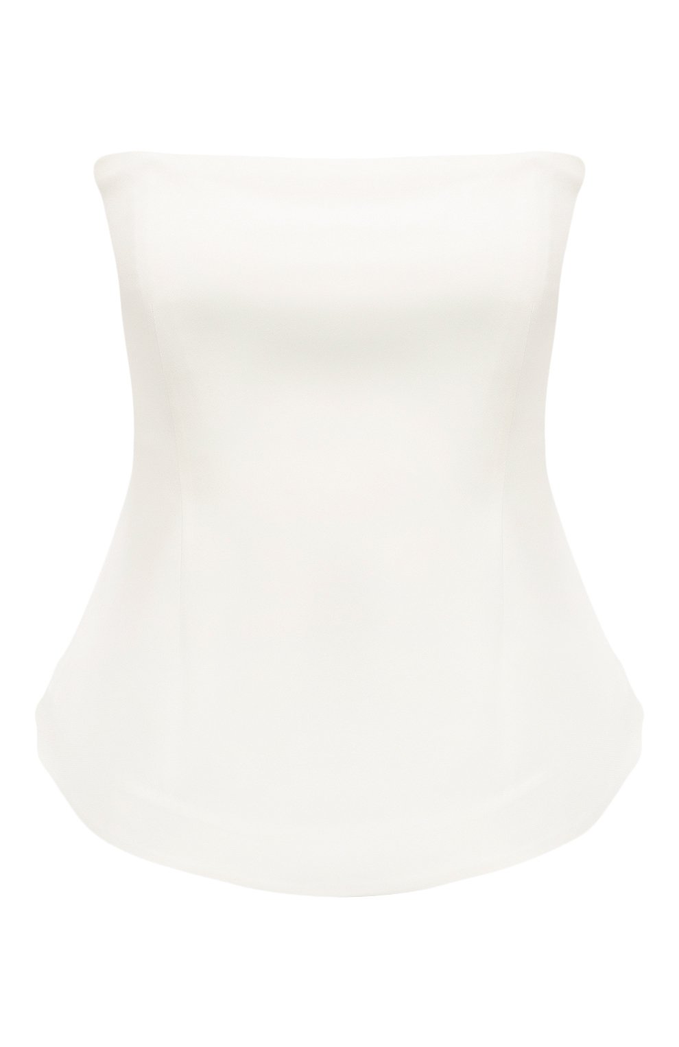 Топ из вискозы CO белого цвета по цене 54900 руб., арт. 1178MBND, фото 1 Топ из вискозы CO, арт. 1178MBND, фото 1