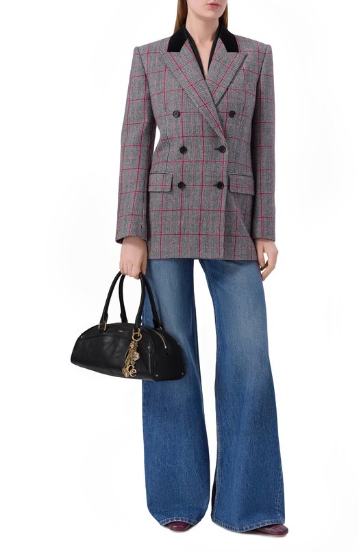 Сумка Chloé Bowling small Chloé CH26SS955Q86 Чёрный  CH26SS955Q86 Фото 3