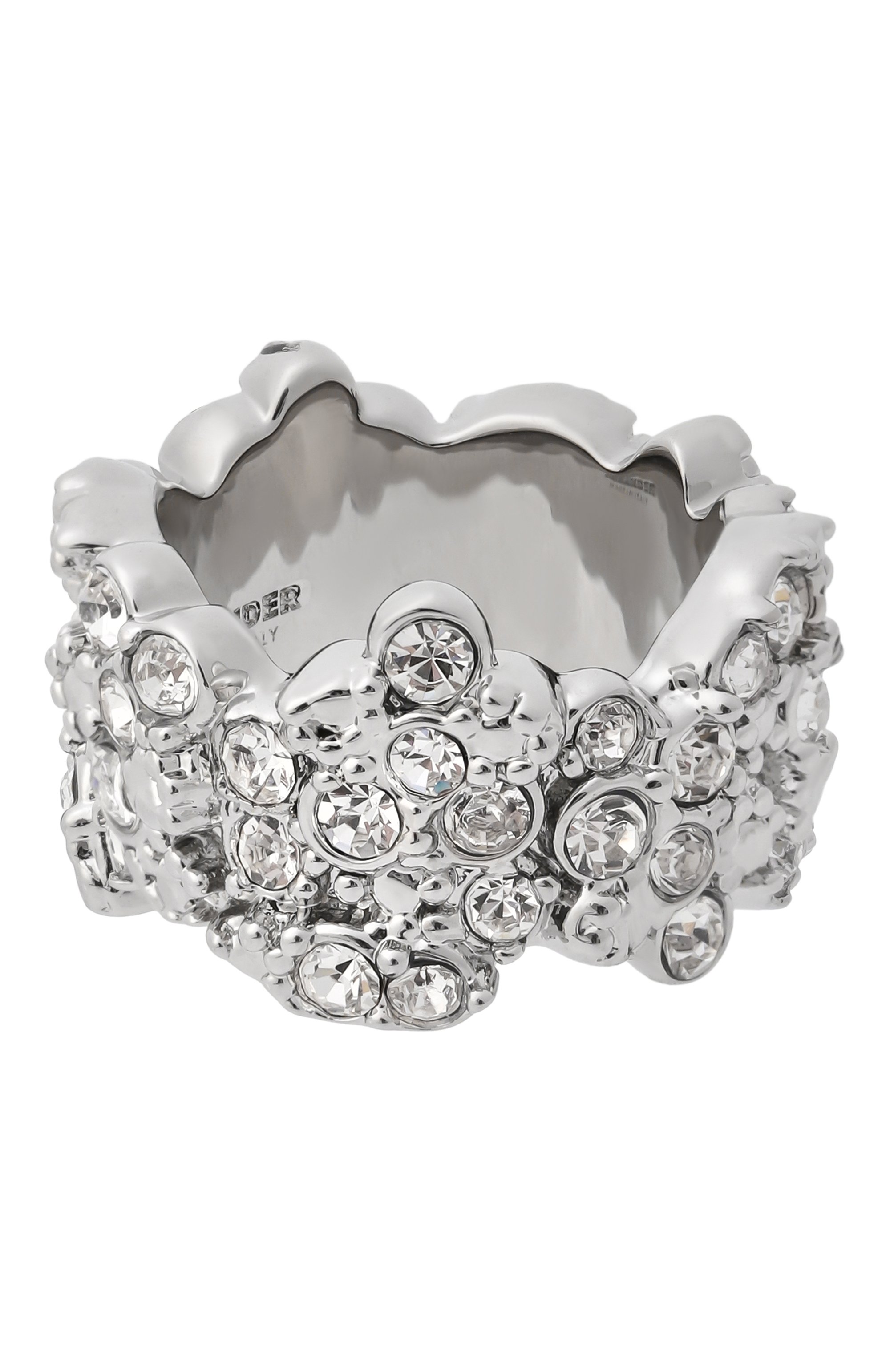 Кольцо JIL SANDER серебряного цвета по цене 55750 руб., арт. J12UQ0097 P5092, фото 1 Кольцо JIL SANDER, арт. J12UQ0097 P5092, фото 1