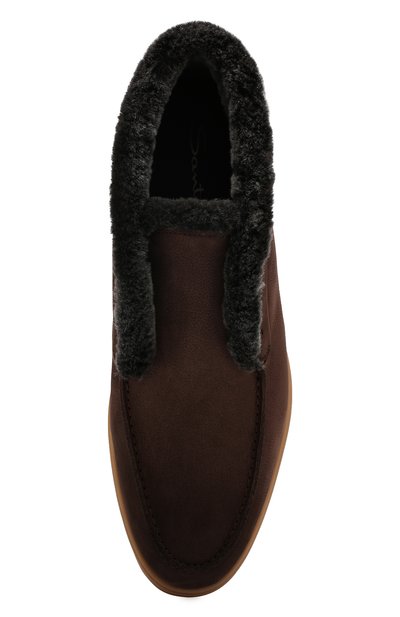 Кожаные ботинки SANTONI, арт. MGYA16837TISACDXT50, фото 5