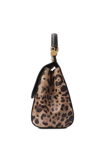 Сумка sicily medium DOLCE & GABBANA леопардового цвета по цене 266000 руб., арт. BB6002/CX566, фото 4 Сумка sicily medium DOLCE & GABBANA, арт. BB6002/CX566, фото 4