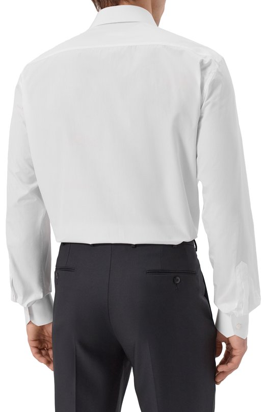 Хлопковая сорочка Stefano Ricci MC000540/BZ1751 Белый  MC000540/BZ1751 Фото 4