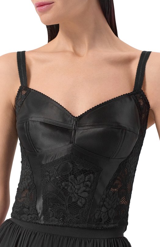 Топ Dolce & Gabbana F7AC7T/GDDQT Чёрный  F7AC7T/GDDQT Фото 5