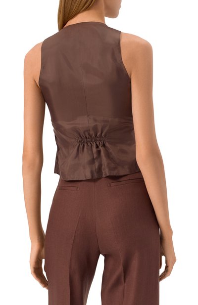 Льняной жилет TAGLIATORE 0205, арт. GISELLE/340021, фото 4