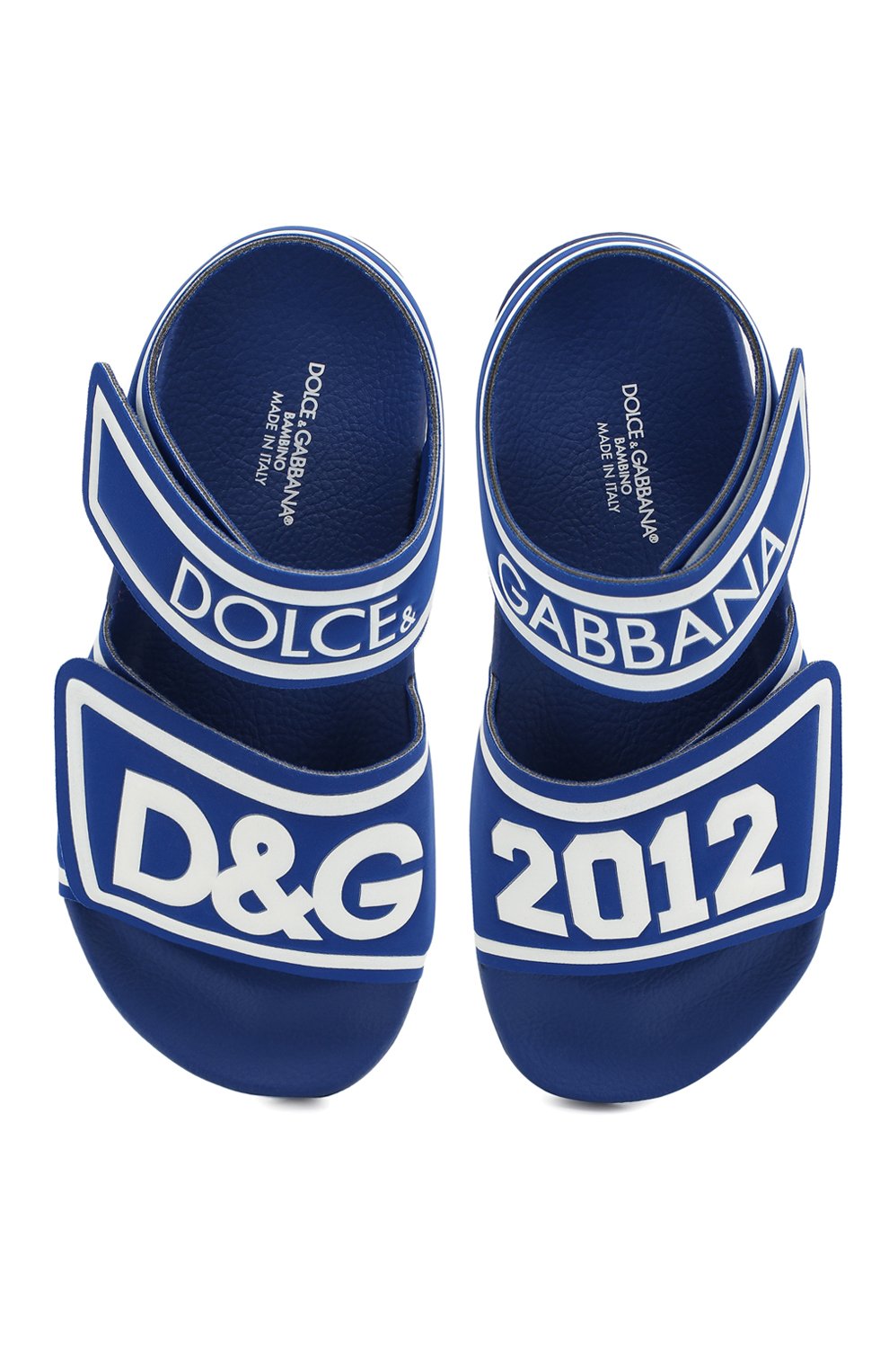 Сандалии с застежкой велкро DOLCE & GABBANA, арт. DD0917/AZ569/24-28, фото 4