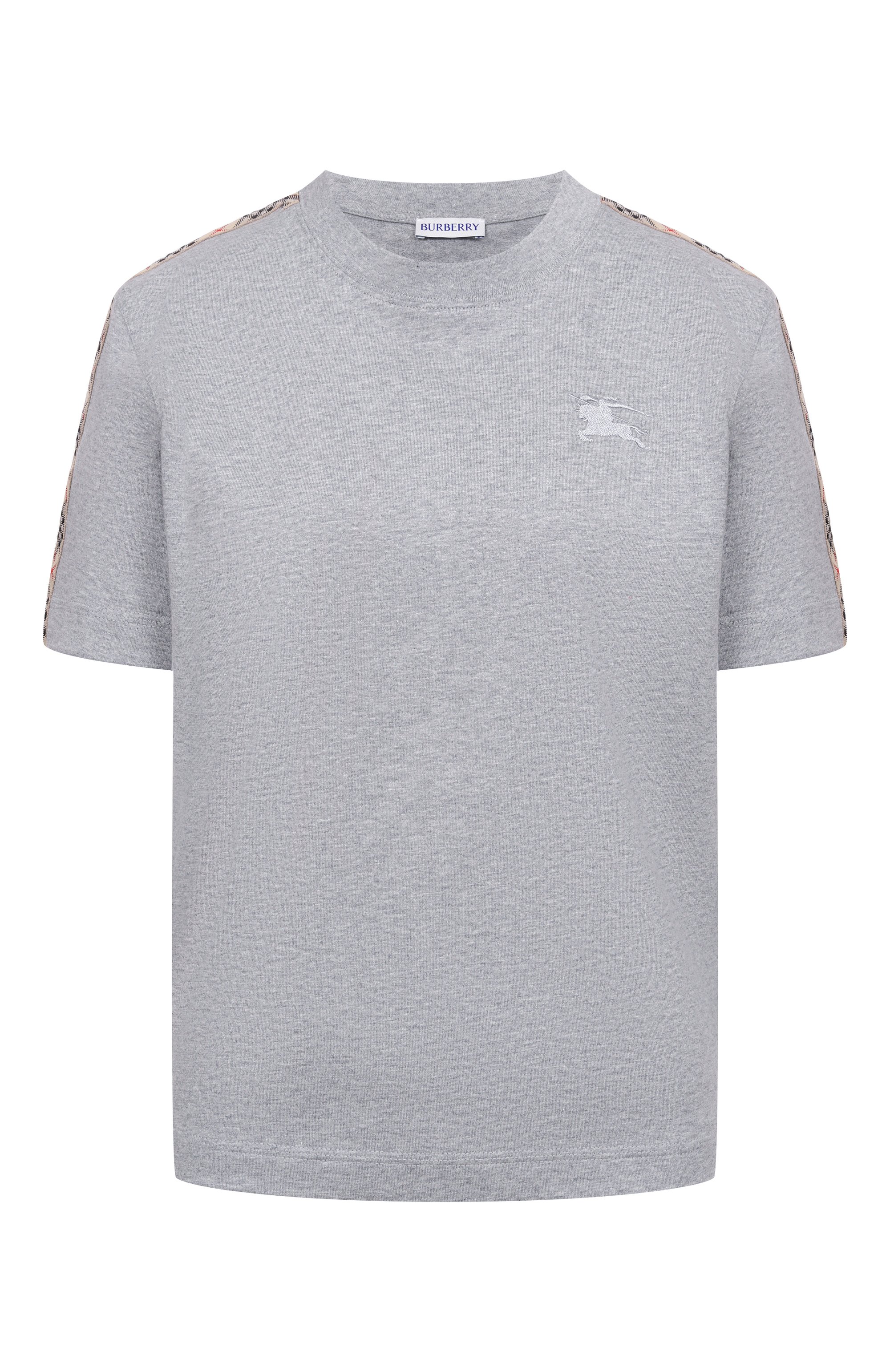 Хлопковая футболка BURBERRY, арт. 8122521, фото 1