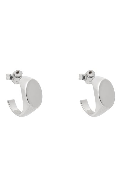 Серьги MAISON MARGIELA серебряного цвета по цене 82900 руб., арт. SM1VG0058/P9265, фото 3 Серьги MAISON MARGIELA, арт. SM1VG0058/P9265, фото 3